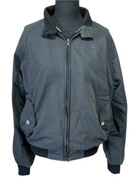 Vintage Sears Roebuck jacket men’s medium Harrington style plaid lined USA